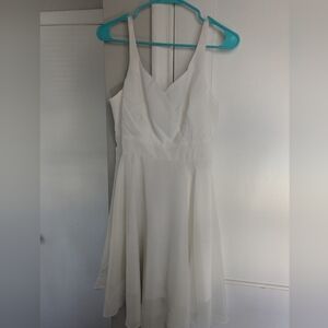 White Mini dress Size Medium